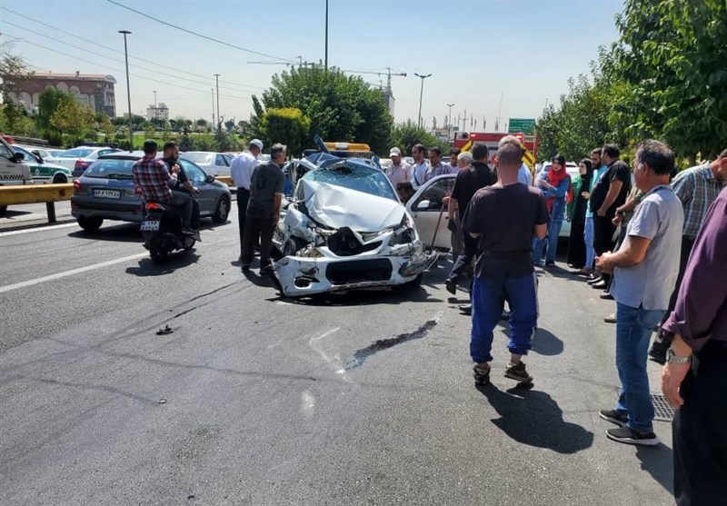 ایجاد ترافیک در تصادفات خسارتی جریمه دارد