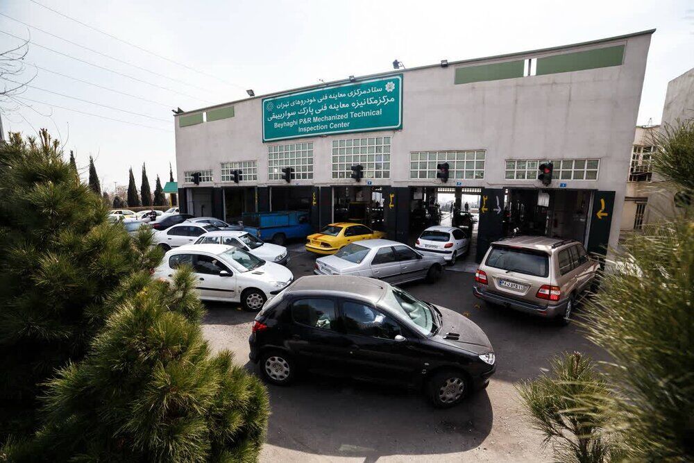 ۵۰ درصد خودروهای پلاک تهران فاقد معاینه فنی است