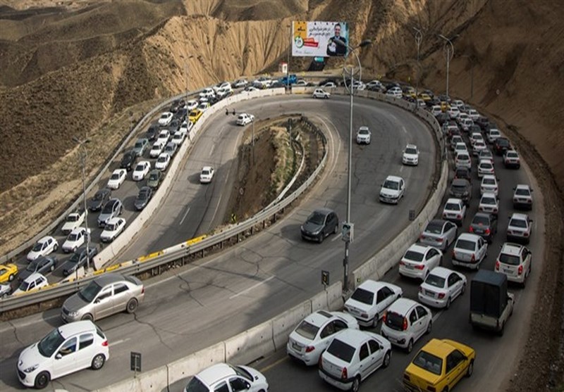 جاده چالوس امروز یک‌طرفه می‌شود