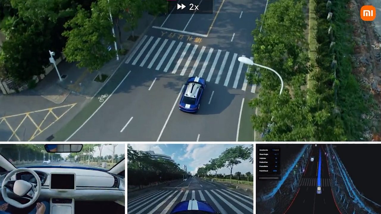 رونمایی شیائومی از فناوری رانندگی خودکار Pilot
