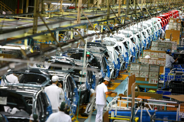 رشد ۳۰ درصدی تولید خودرو در ۴ ماه