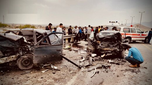 تصادف زنجیره‌ای اتوبان قزوین – تهران