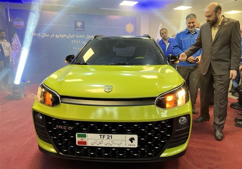 تصاویر خودروی جدید ایران خودرو را ببینید