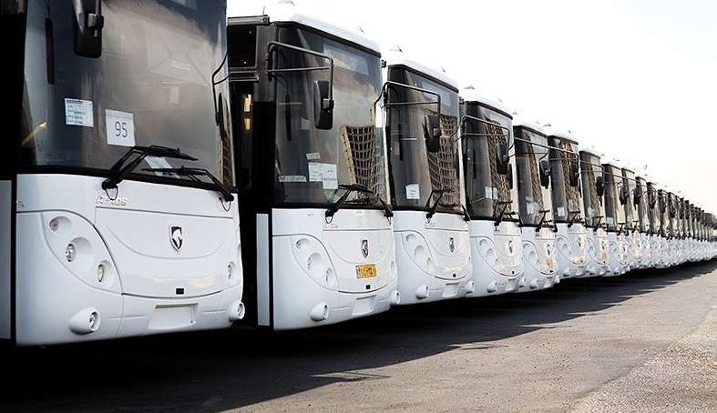 واگذاری ۵۰۰ اتوبوس از سوی وزارت کشور