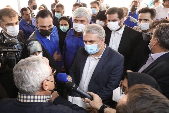 بازدید وزیر صمت از ایران خودرو و سایپا