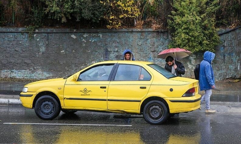 جزئیات افزایش کرایه تاکسی‌های پایتخت در زمان بارش‌ها