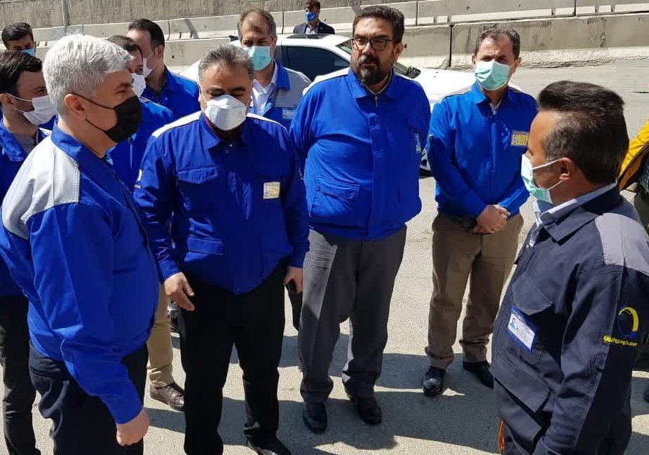 بازدید مدیرعامل ایران خودرو از امداد نوروزی