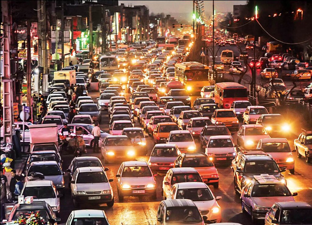 افزایش ۵ ساعته اوج ترافیک در پایتخت