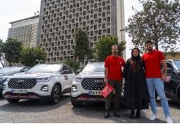 عرض اندام مالکان ایکس ۵۵ پرو در خیابان های تهران