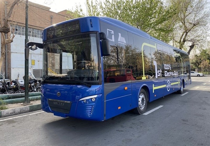 شروع به کار اولین اتوبوس‌های برقی ایرانی در کرج