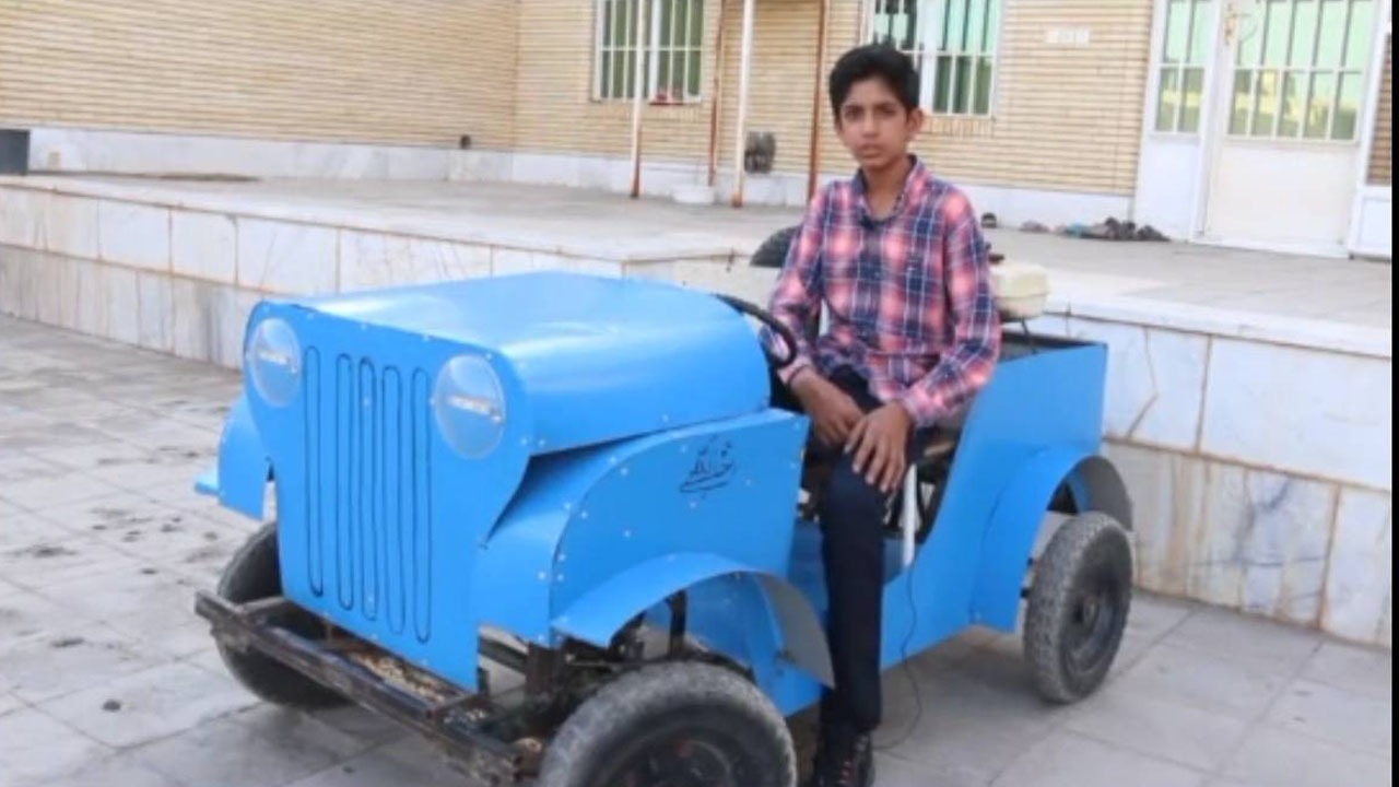 عشق ماشین نوجوان رفسنجانی را خودروساز کرد