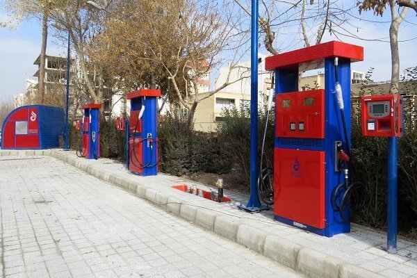 ساخت۱۲جایگاه سوخت «تک سکو»در تهران