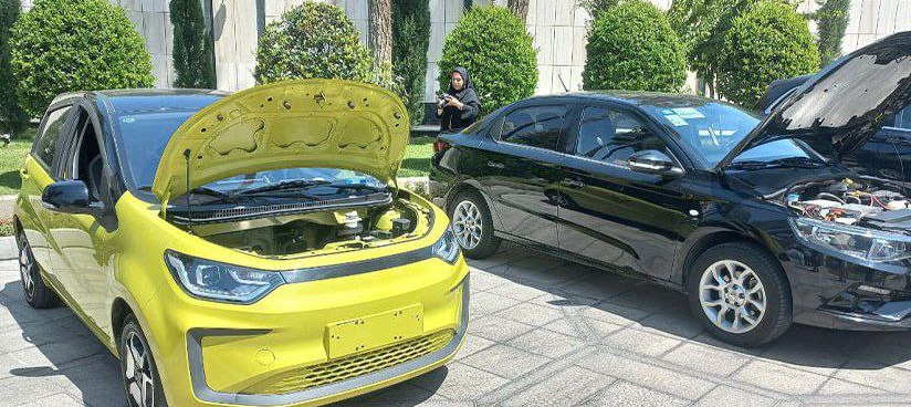 رونمایی از چند خودروی هیبریدی درجلسه هیئت دولت