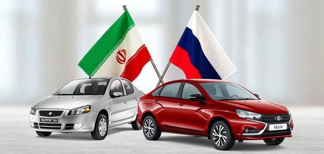 خودروهای ایرانی به روسیه می‌رسند