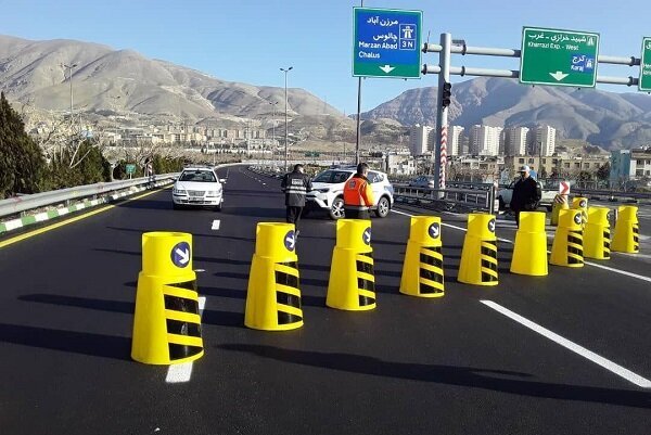 تردد از محور چالوس و آزادراه تهران – شمال ممنوع شد