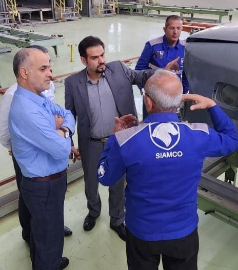 بازدید مدیرعامل گروه صنعتی ایران خودرو از «سیامکو»