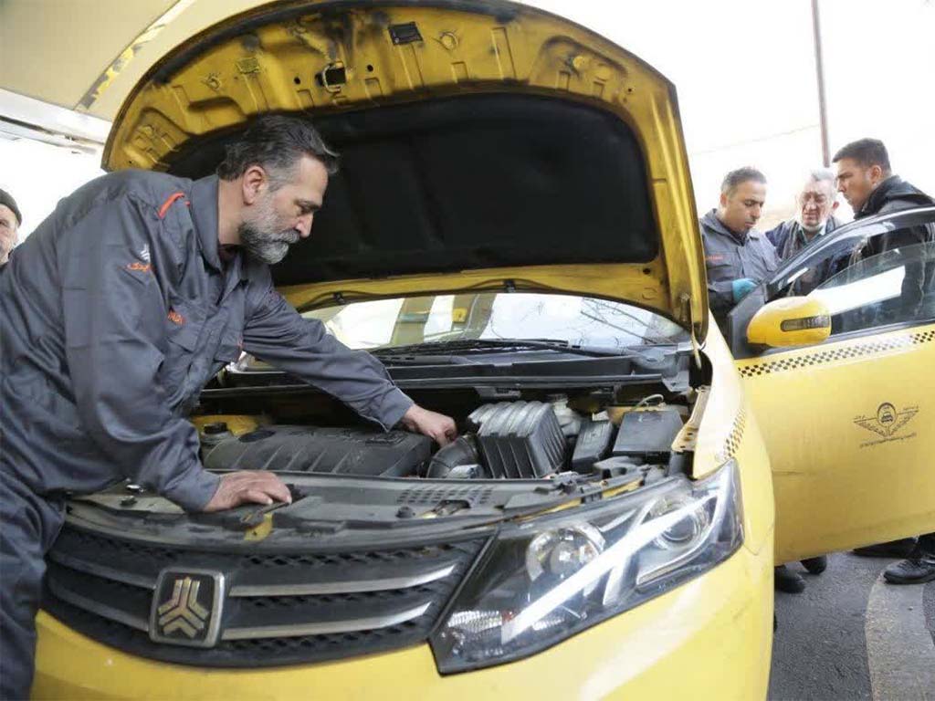 عیب یابی و تنظیم موتور رایگان تاکسی‌های تهران