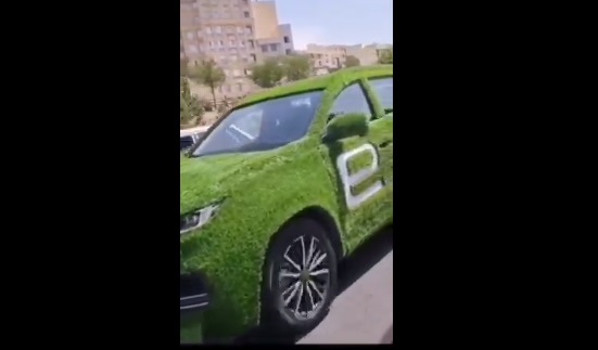 خودروی عجیب در خیابان‌ های تهران شکار شد+فیلم