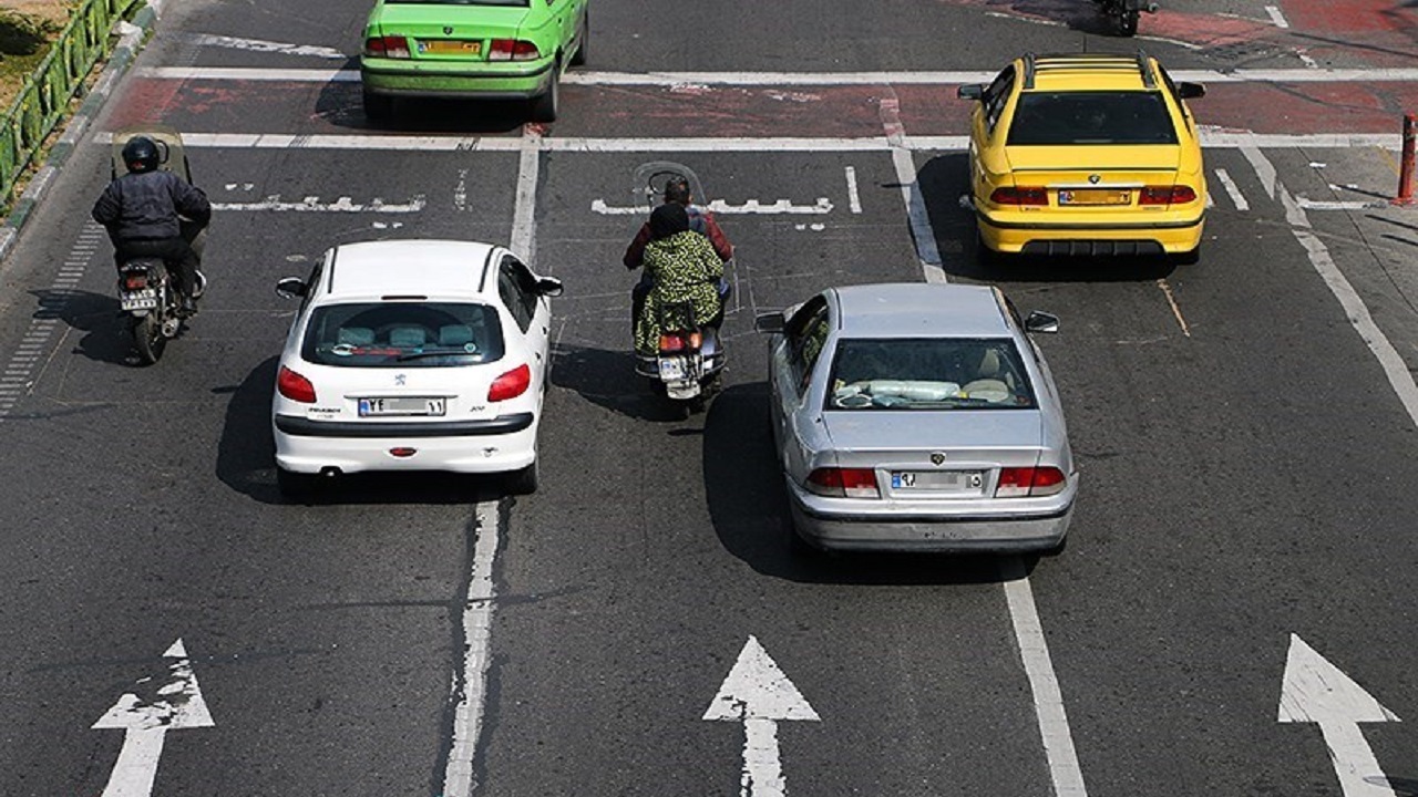 افزایش ترافیک در تهران بعد از تعطیلى‌ها