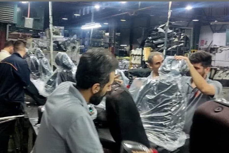 ریل صندلی خودروی شاهین داخلی‌سازی شد