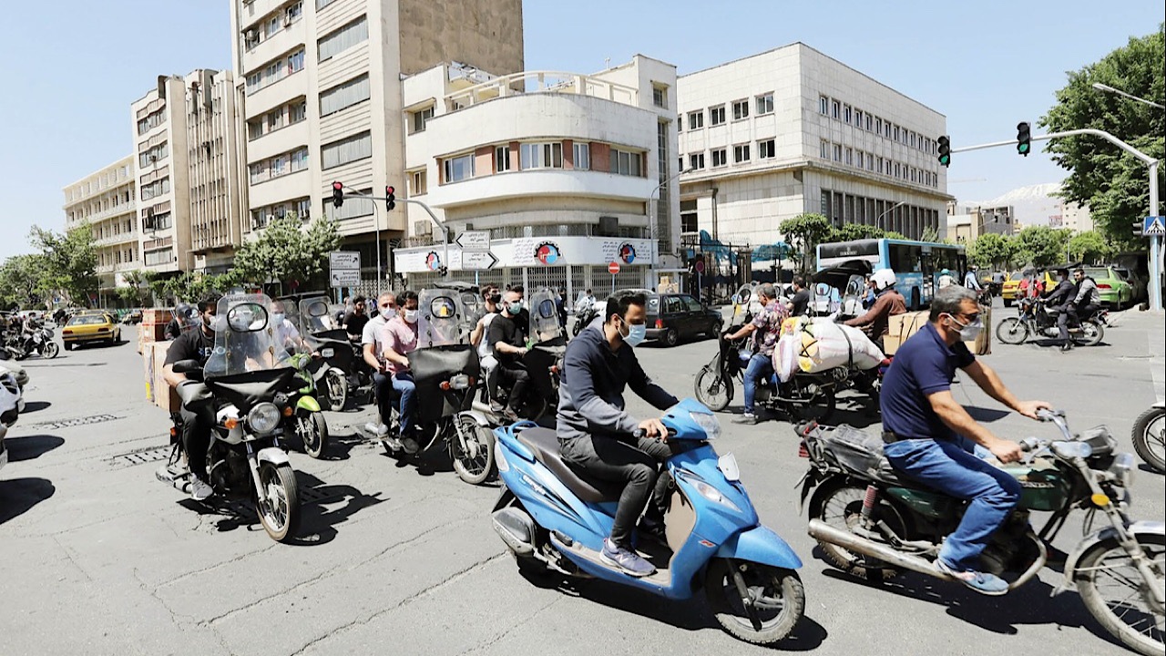 تردد روزانه ۴ میلیون و ۵۰۰ هزار موتورسیکلت در شهر تهران