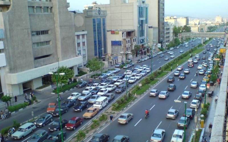ممنوعیت ورود خودرو‌های سنگین به خیابان میرداماد