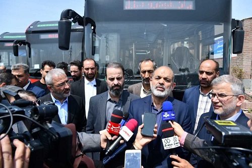 بهره‌برداری از ۴۰ دستگاه اتوبوس برقی ایران‌ خودرو دیزل