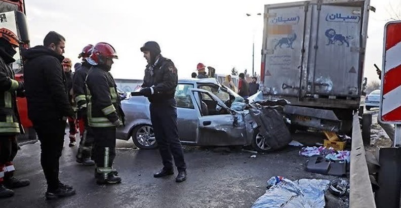 ۶۹ درصد تصادفات تهران در بزرگراه‌ها رخ می‌دهد