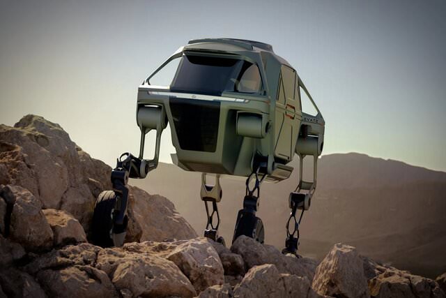 طرح ربات چهارپای “هیوندای” به حقیقت می‌پیوندد